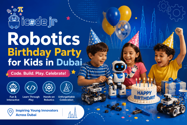 Robotics Birthday Party for Kids in Dubai