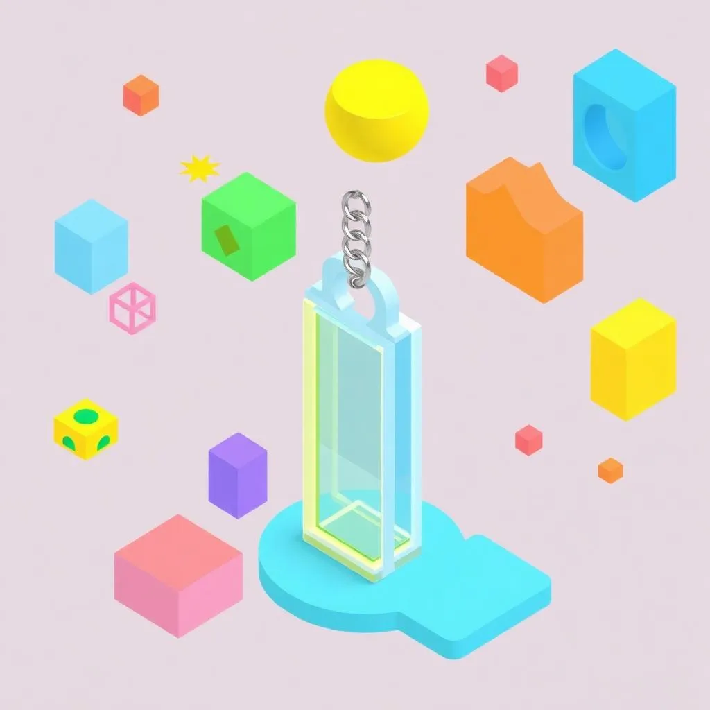 3D Keychain Design