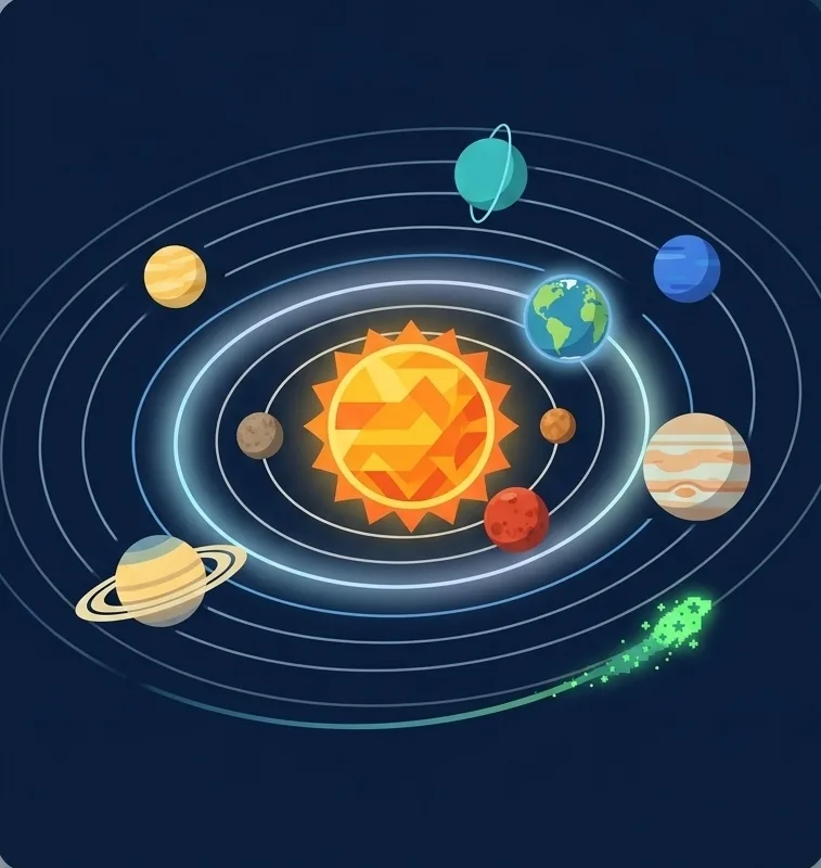 Animated Solar System
